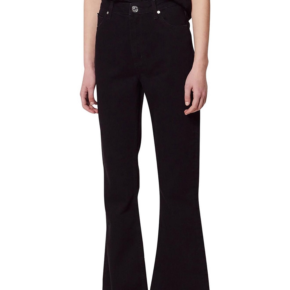 NWT Sandro Paris Rudolph High Rise Flare Jeans